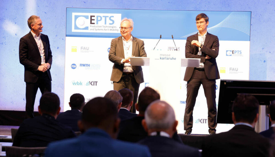 Triumvirate: Professors Jörg Franke, Jürgen Fleischer, and Achim Kampker are joining forces with their three institutes and have initiated the EPTS Congress. The goal is to bring together the German research landscape and industry to compete globally on e-mobility topics. Dreigestirn: Die Professoren Jörg Franke, Jürgen Fleischer und Achim Kampker machen mit ihren drei Instituten gemeinsame Sache und haben den EPTS-Kongress ins Leben gerufen. Ziel ist es, die deutsche Forschungslandschaft und Industrie zusammenzubringen, um rund um die Themen der E-Mobility im weltweiten Wettbewerb bestehen zu können.