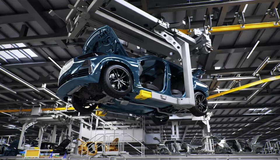 By linking building data, equipment data, logistics data, vehicle data, or even 3D simulation of manual work processes, digital twins of all plants are created. Durch die Verknüpfung von Gebäudedaten, Anlagendaten, Logistikdaten, Fahrzeugdaten oder auch 3D-Simulation manueller Arbeitsprozesse entstehen digitale Zwillinge aller Werke.