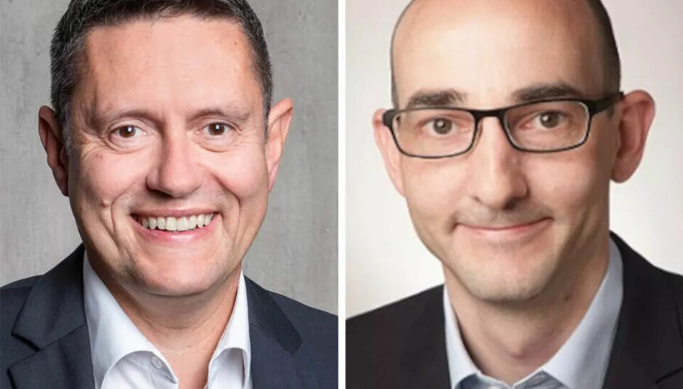 Oliver Huther, head of disruptive business development (left) and Dr. Jan Jarvis, head of virtualization, discuss the industrial metaverse in an interview and explain how Sick uses the metaverse.