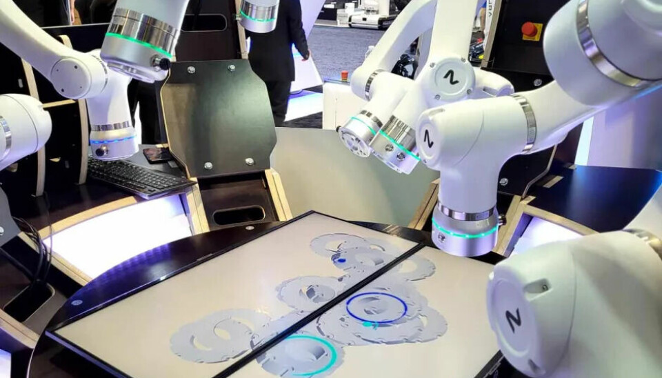 With RoboSphere #3, Evasive was represented at Automate in Chicago with the use case 'MultiRobotBinPicking'. Mit RoboSphere #3 war Evasive auf der Automate in Chicago mit dem Use Case 'MultiRobotBinPicking' vertreten.