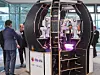 RoboSphere mit sechs Robotern beim Automation Network Dresden.
